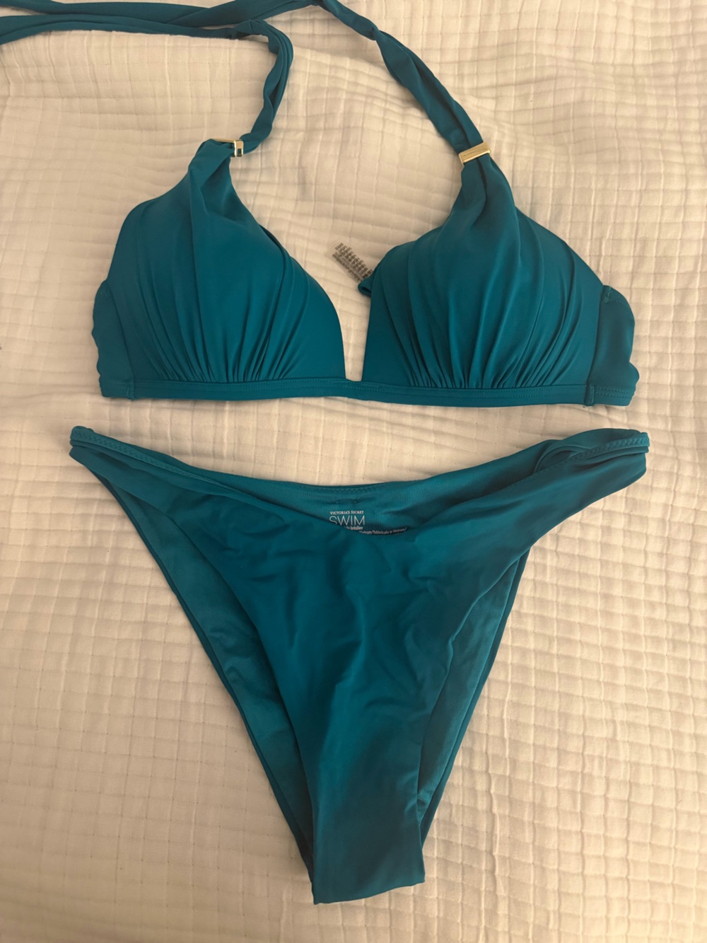 Victoria's Secret teal bikini set